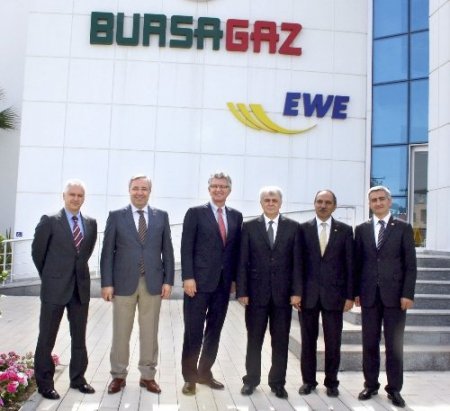 Alman belediye başkanından Bursagaz’a övgü