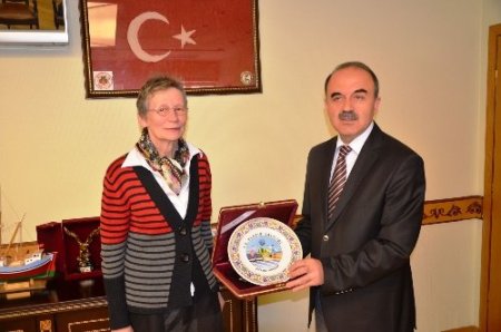 Alman eğitimcilerden Vali Erol’a ziyaret