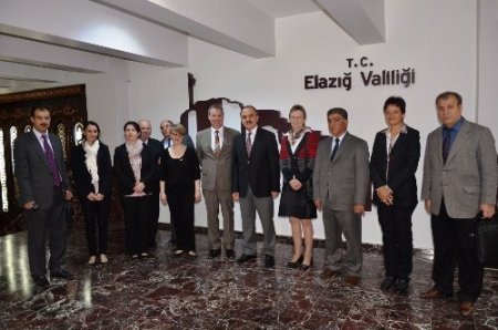 Alman eğitimcilerden Vali Erol’a ziyaret
