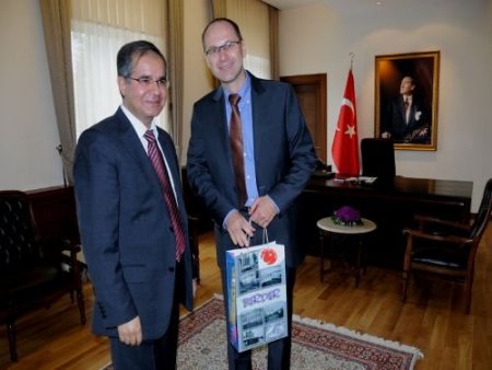 Alman Konsolostan Vali Tapsız'a Ziyaret