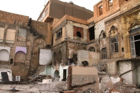 Almanların Mardin'de karargâh olarak kullandığı tarihi konak gün yüzüne çıktı