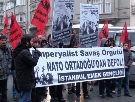 Almanya Başkonsolosluğu önünde ‘patriot’ eylemi