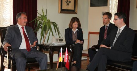 Almanya Hessen eyaleti parlamento üyeleri, Büyükşehir Belediyesi’ni ziyaret etti