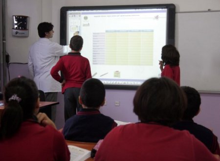 Alpaslan Ali Can Koleji’nde Akıllı Tahta Dönemi Başladı