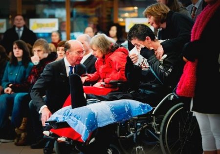 Alphen aan den Rijn saldırısının ikinci yıldönümünde anma töreni