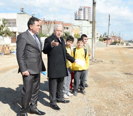 Altın Bulvar’da altyapı çalışmaları sürüyor