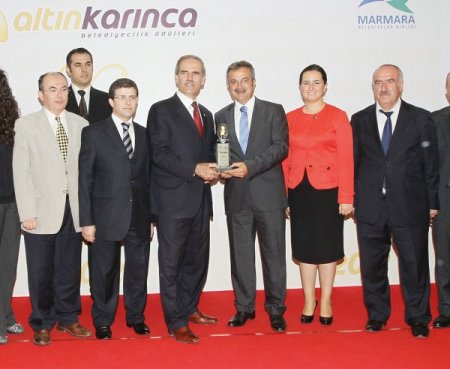 Altın Karınca Örnek Belediyecilik Projesi yarışmasında Gebze ödül aldı