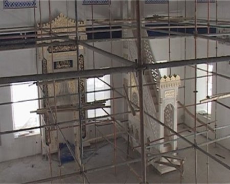 Altın Mihraplı Yeni Camii restore ediliyor