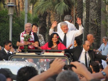 Altın Portakal’da geleneksel kortej geçişi yapıldı