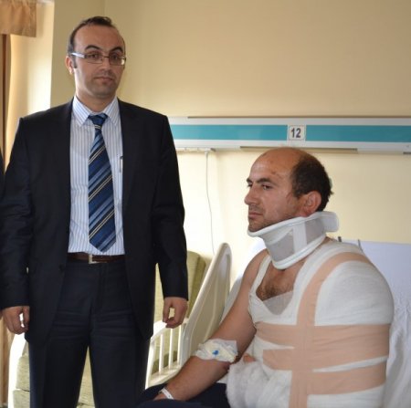 Altıncı kattan düştü, sadece kolu kırıldı