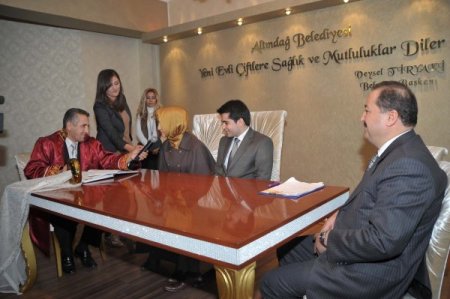 Altındağ'da Geçen Yıl 2 Bin 646 Çift Dünya Evine Girdi