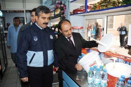 Altındağ'da zabıtadan kantinlere sıkı denetim