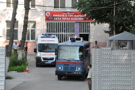 Amasya E Tipi Kapalı Cezaevi'nde Yangın