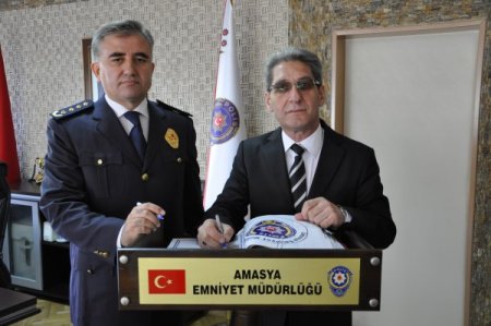 Amasya Emniyet Müdürü Ayhan Acet, görevini devretti