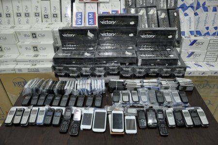 Amasya'da kaçakçılık operasyonu: 67 bin paket kaçak sigara ele geçirildi