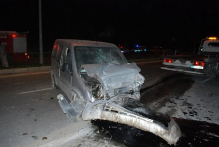 Amasya’da trafik kazası: 1 ölü, 2 yaralı