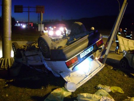 Amasya’da trafik kazası: 10 yaralı