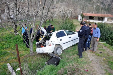 Amasya’da trafik kazası: 2 ağır yaralı