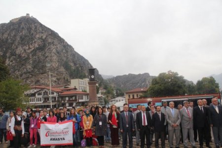 Amasya’dan 40 öğrenci, Cumhuriyet Eğitim Gezisi'ne katıldı