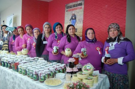 Amasyalı üreten kadınlar kooperatifleşiyor