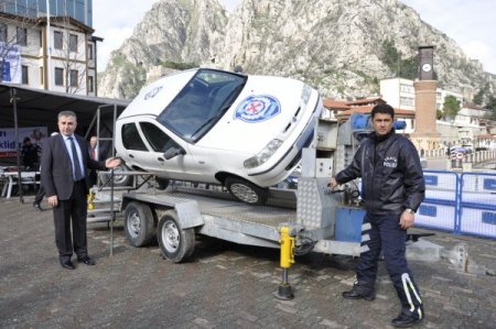 Amasya'nın yüzde 9'u emniyet kemeri takıyor