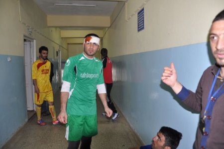 Amatör ligde olay: 22 yaralı