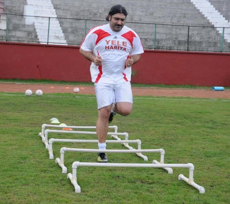 Amatör sahaların kralı idmana çıktı