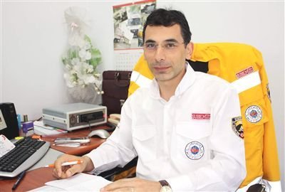 Ambulans 9 dakikada olay yerine ulaşmış