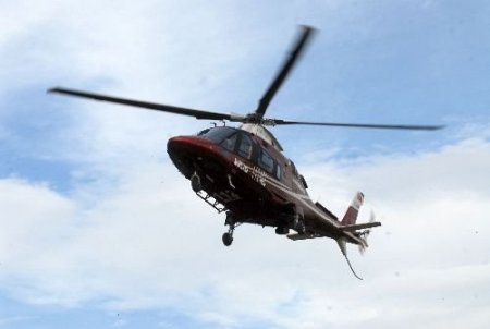 Ambulans Helikopter Bininci Hastasını Taşıdı