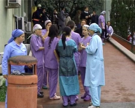 Ameliyathanede Çıkan Yangın Korkuttu