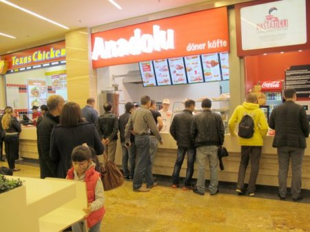 Anadolu döner-köfte Moskova’da