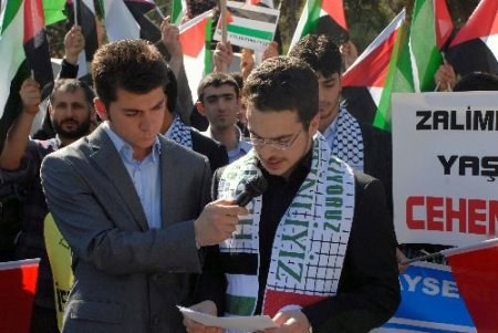 Anadolu Gençlik Derneği'nden İsrail'e Tepki