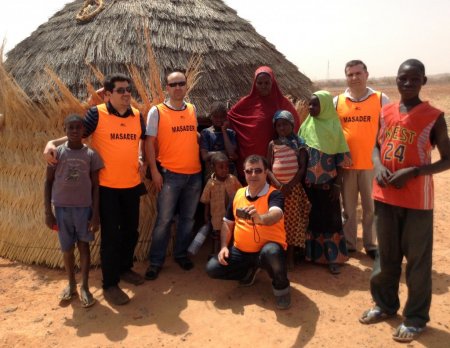 Anadolu'dan giden yardımlar Nijer'de fakirlere derman oluyor