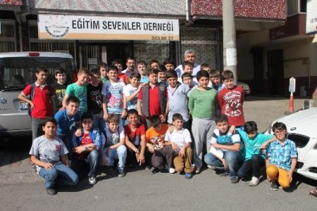 Anafen’li küçük öğrencilerden anlamı büyük yardım