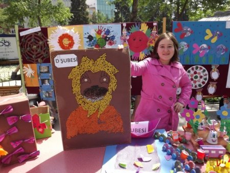 Anaokulu Öğrencileri El Becerilerini Sergiledi