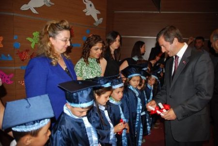 Anaokulu Öğrencileri Mezuniyet Sevinci Yaşadı