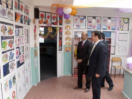 Anaokulu Öğrencileri Yıl Sonu Sergisi Açtı