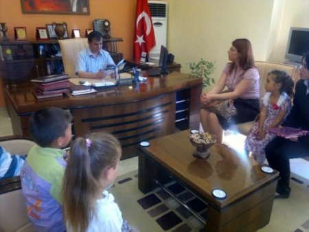 Anaokulu Öğrencilerinden Kaymakam Gale’ye Ziyaret
