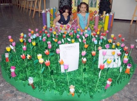 Anaokulu öğrencilerinin proje tabanlı eğitim sergisi açıldı
