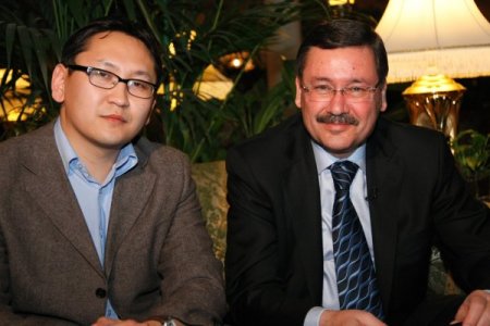 Ankara Belediye Başkanı Gökçek, Astana'ya Geldi