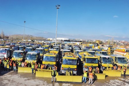Ankara Büyükşehir Belediyesi, kış hazırlıklarını tamamladı