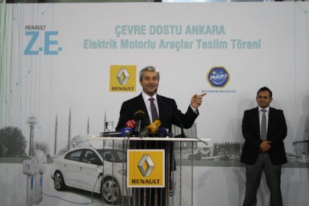 Ankara Büyükşehir Belediyesi 20 tane elektrikli otomobil aldı