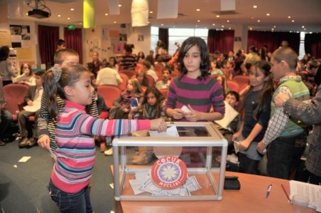 Ankara Büyükşehir Belediyesi Çocuk Meclisi, başkanını seçti