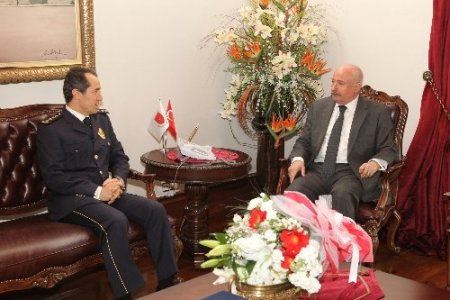 Ankara Emniyet Müdürü Ay, Vali Yüksel’i ziyaret etti