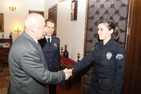 Ankara Emniyet Müdürü Ay, Vali Yüksel’i ziyaret etti