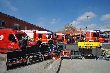 Ankara itfaiyesi kurtarma techizatını yeniledi