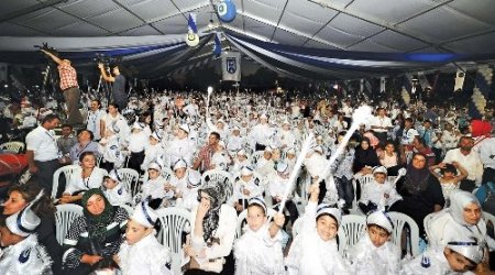 Ankara'da 2013 çocuğa sünnet şöleni
