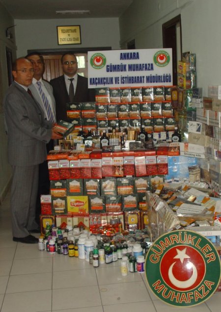 Ankara'da 530 Bin Liralık Kaçak Malzeme Ele Geçirildi