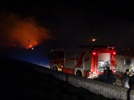 Ankara'da fabrika yangını
