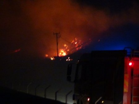 Ankara'da fabrika yangını